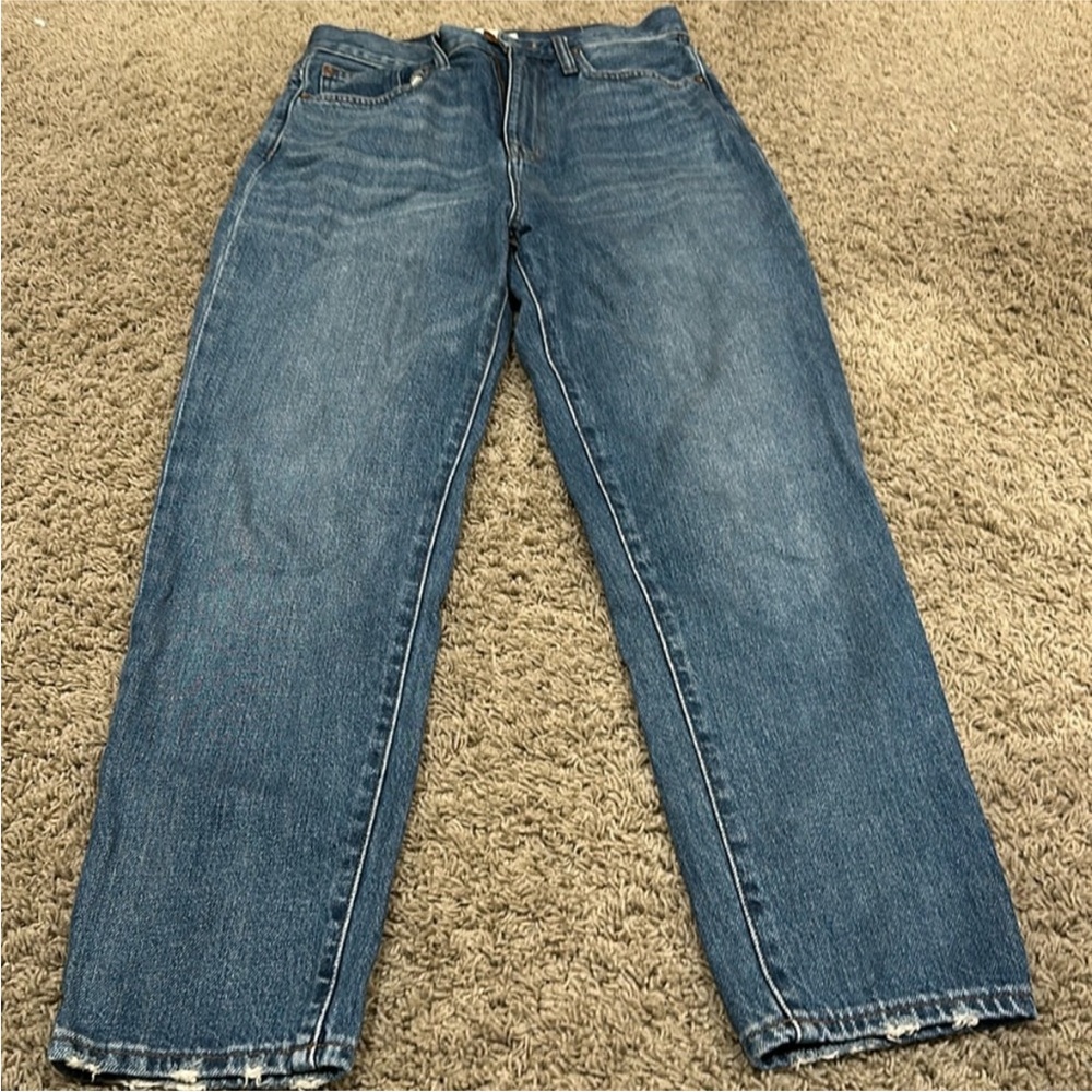Madewell Indigo Denim Jeans mom jeans